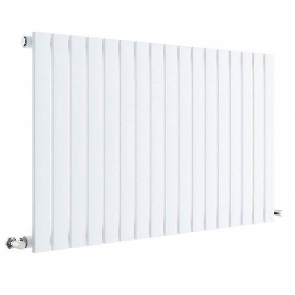 Nuie Sloane Horizontal Satin White 600 x 992mm Radiator Single Panel