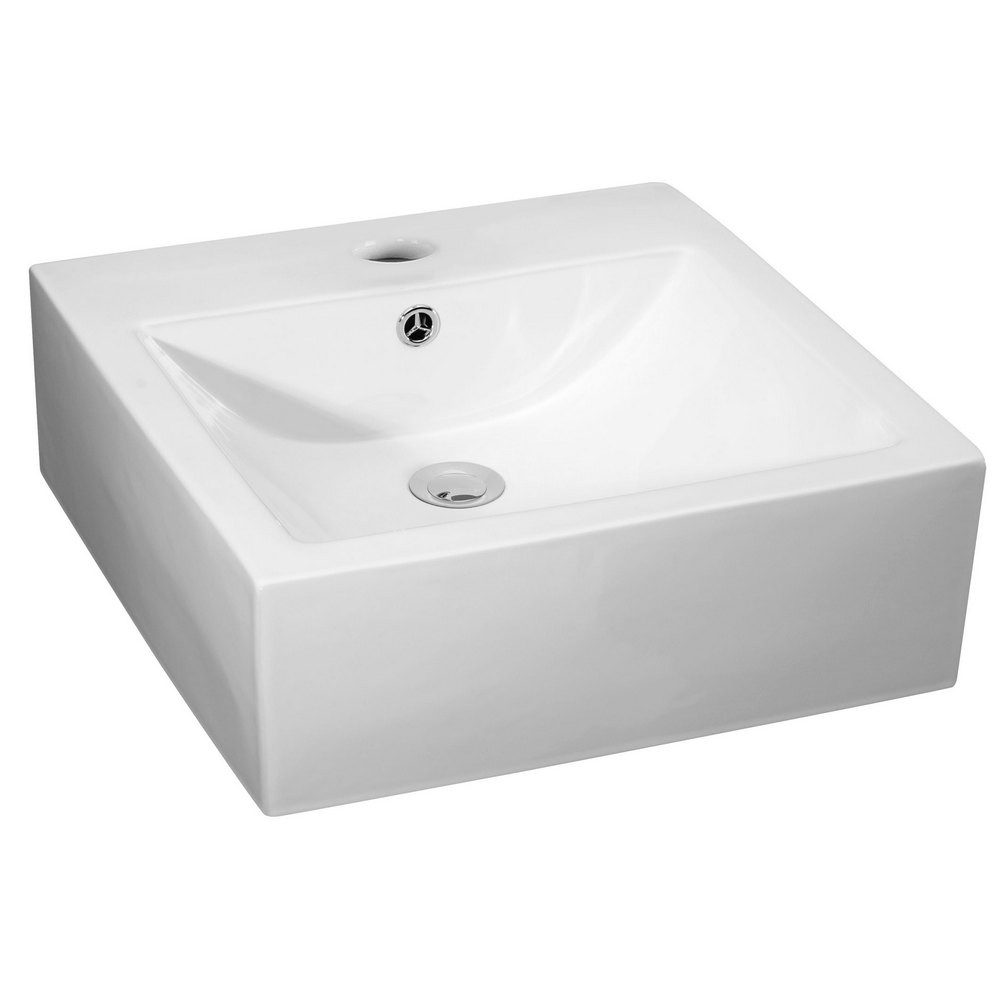 Nuie Square Countertop 470mm Basin