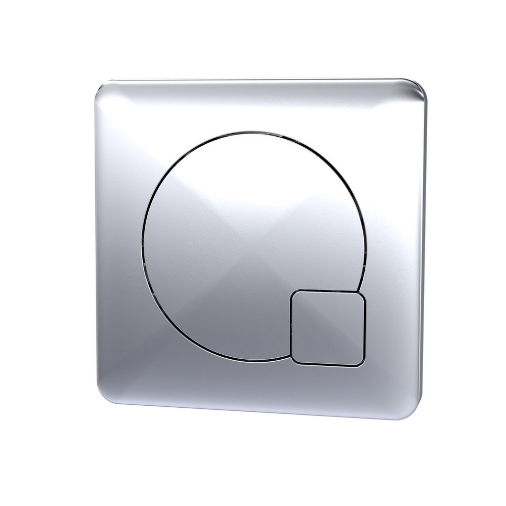 Nuie Square Dual Flush Push Button Chrome (1)