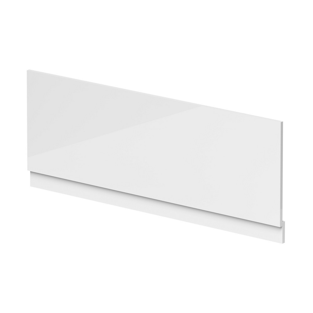 Nuie Standard 1500mm White Front Bath Panel and Plinth