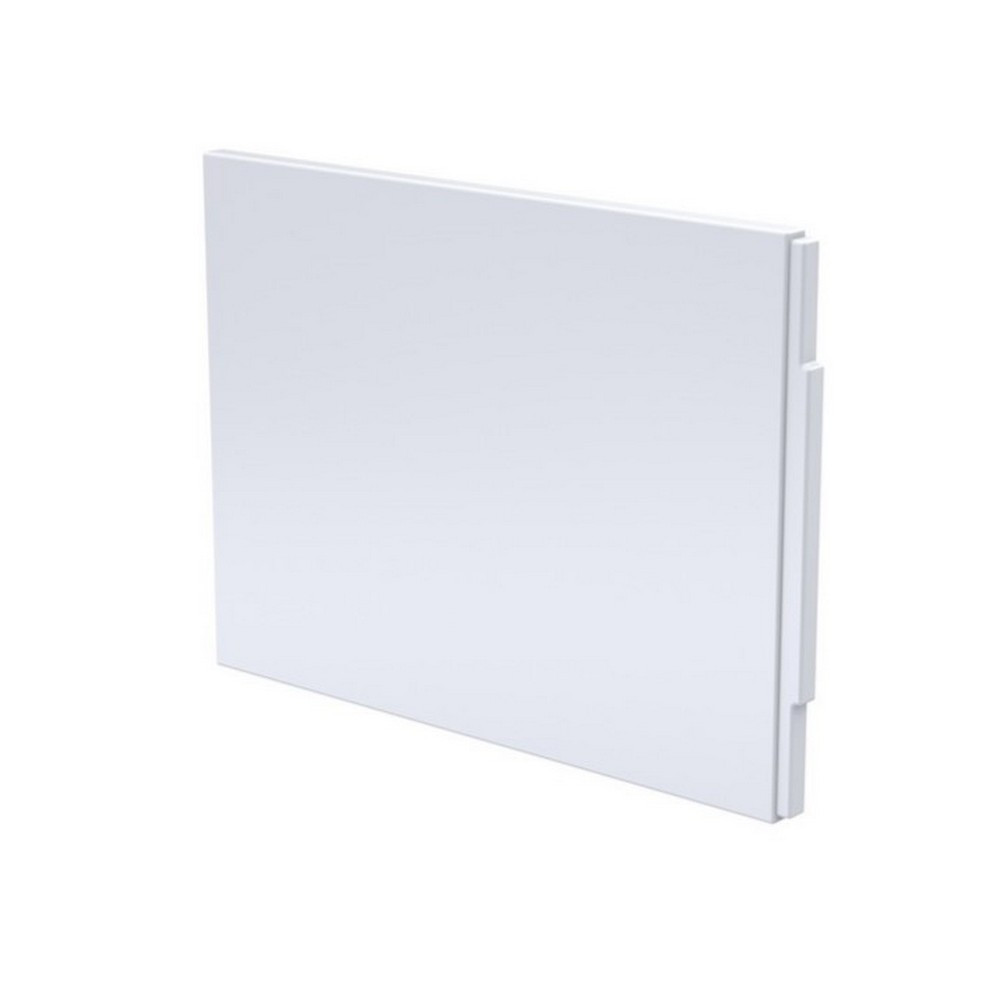 Nuie Standard 700mm Acrylic White End Bath Panel