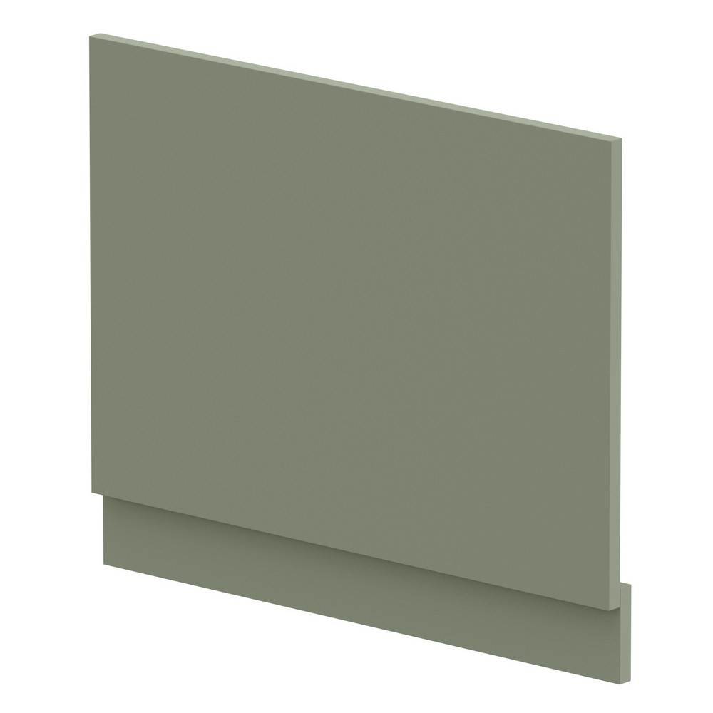 Nuie Standard 700mm Satin Green End Bath Panel and Plinth