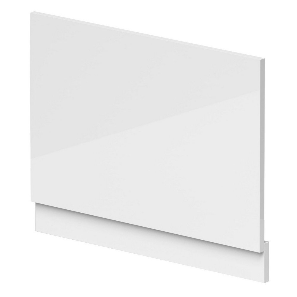 Nuie Standard 750mm Gloss White End Bath Panel and Plinth
