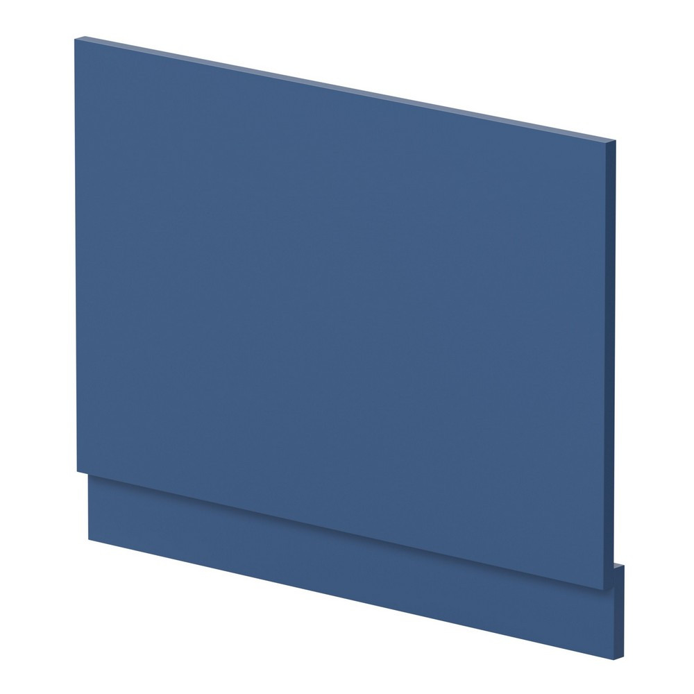 Nuie Standard 750mm Satin Blue End Bath Panel and Plinth