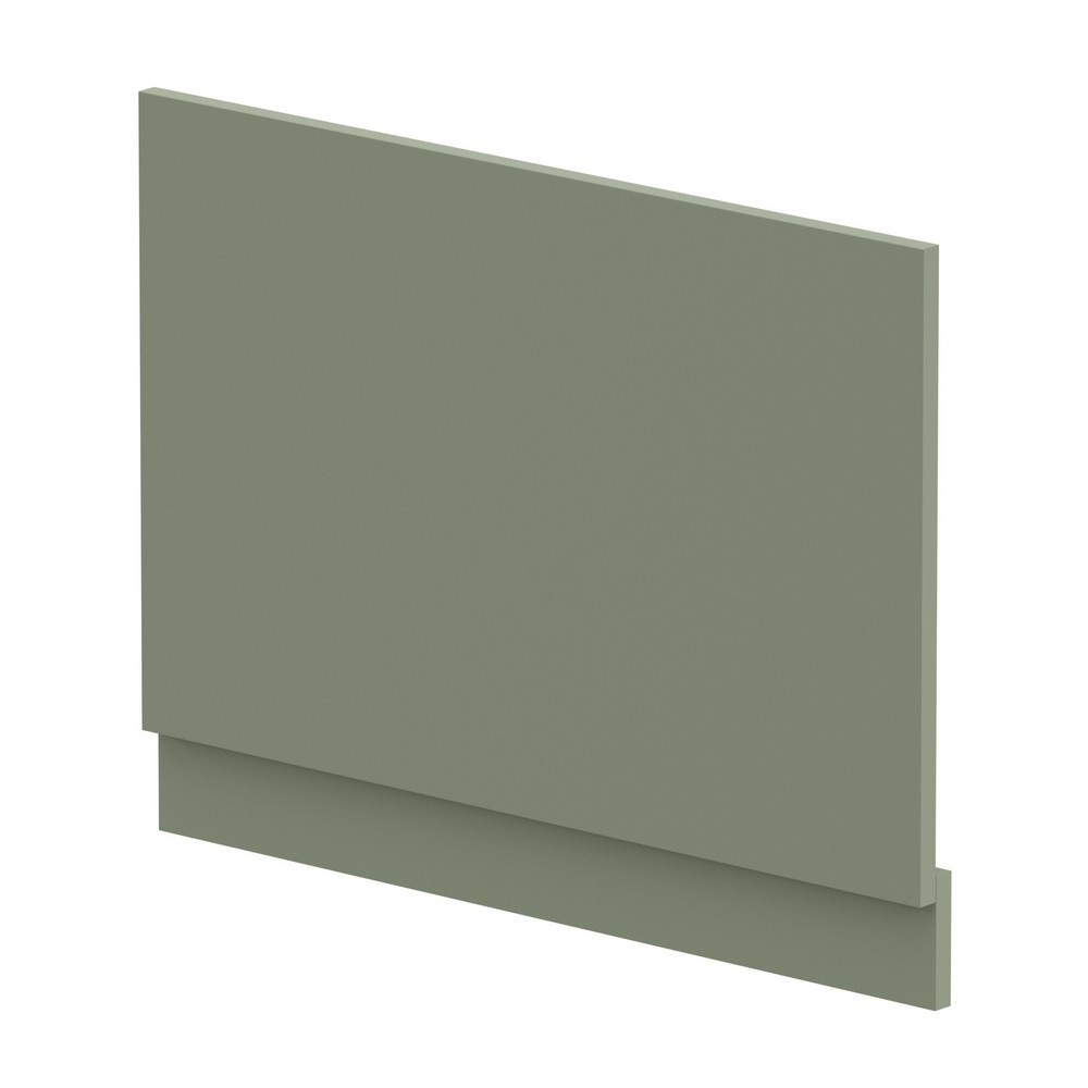 Nuie Standard 750mm Satin Green End Bath Panel and Plinth