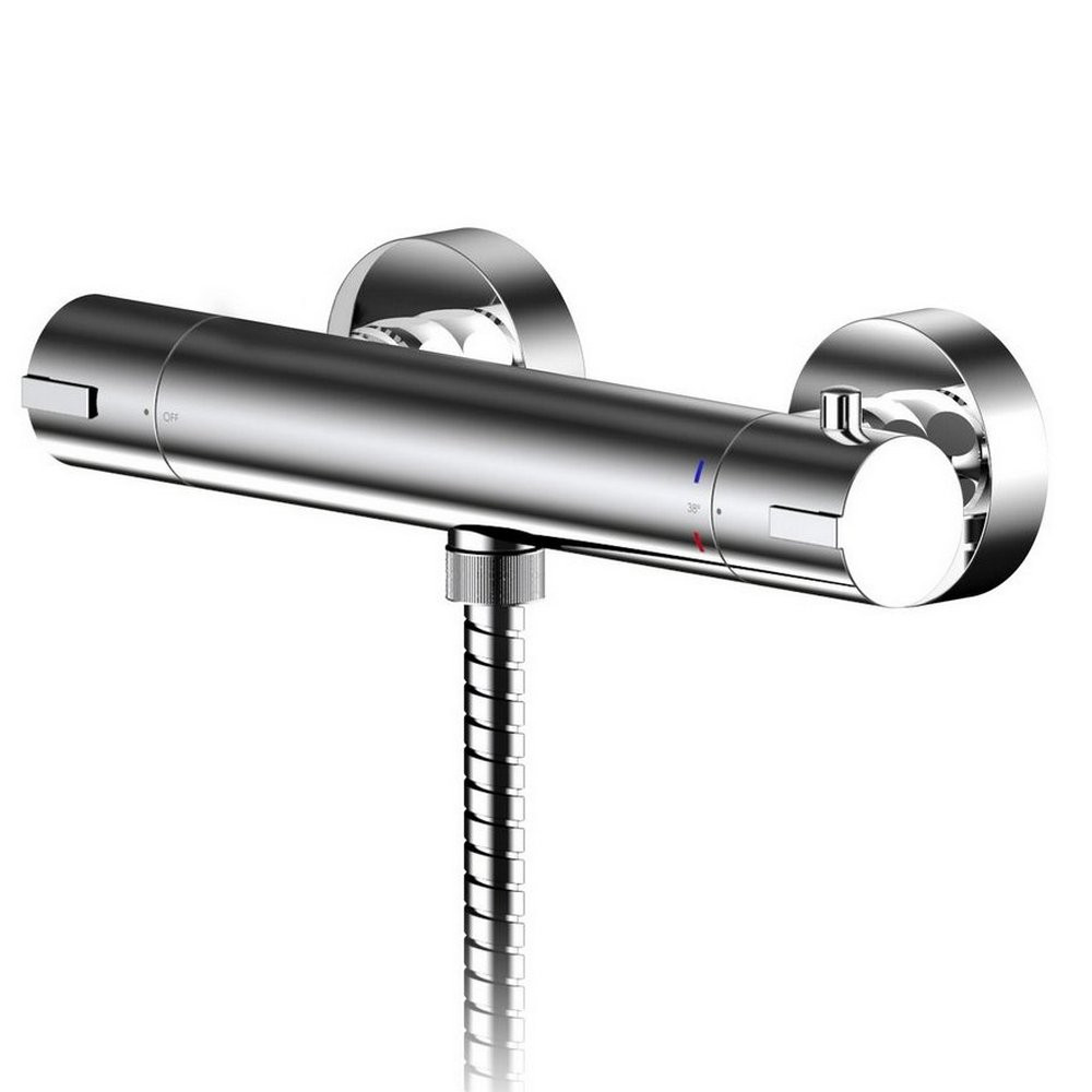 Nuie Thermostatic Arvan Shower Bar Valve in Chrome (1)