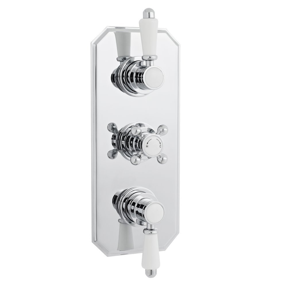 Nuie Victorian Triple Concealed Thermostatic Shower Valve (1)