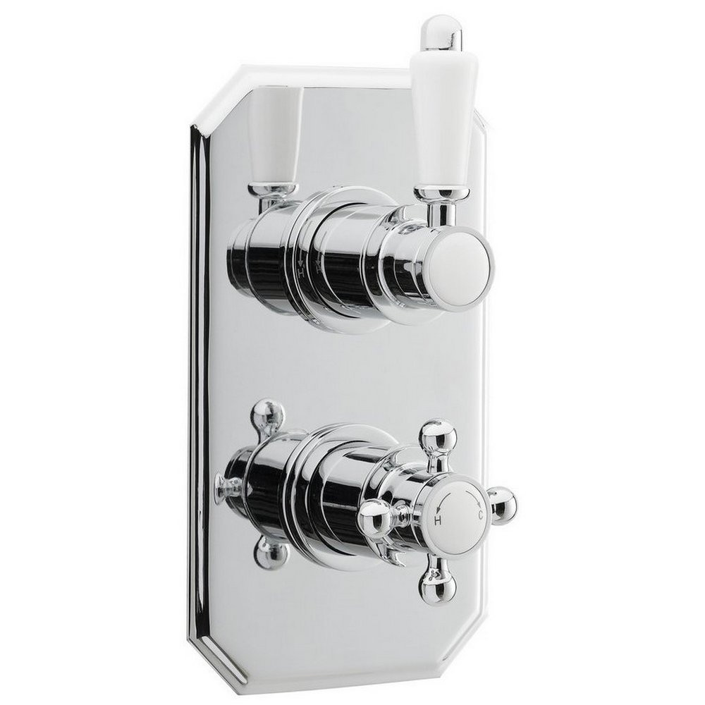 Nuie Victorian Twin Thermostatic Shower Valve (1)