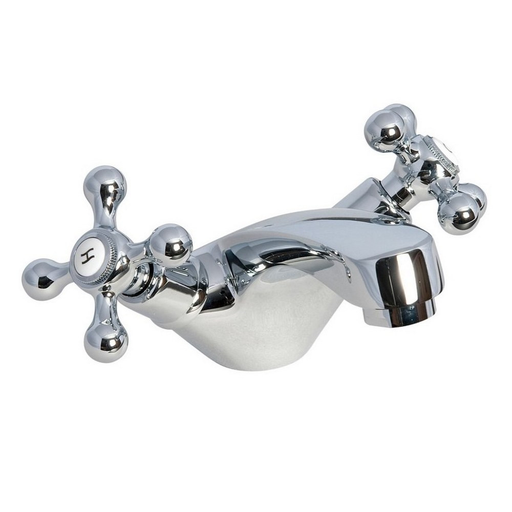 Nuie Viscount Traditional Mono Basin Mixer with Waste (1)