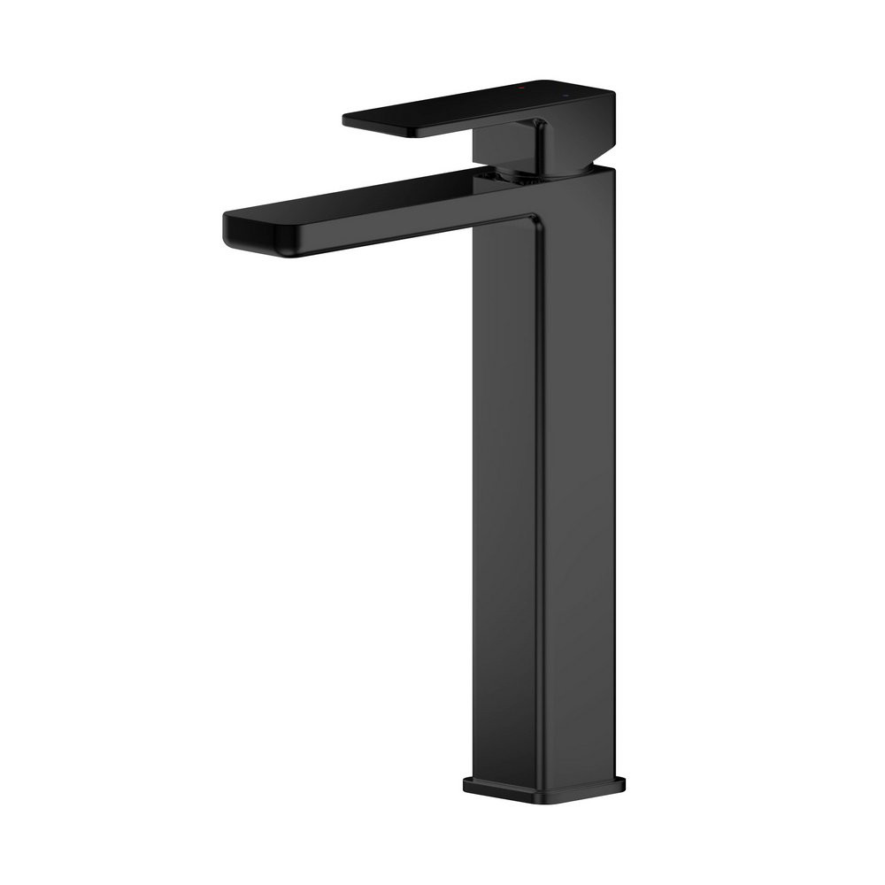 Nuie Windon Black High Rise Basin Mixer