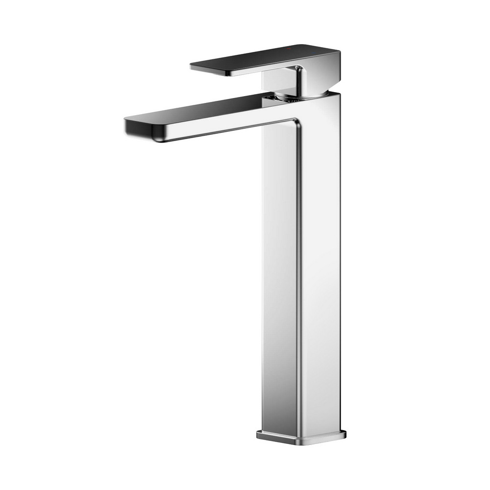Nuie Windon Chrome High Rise Mono Basin Mixer