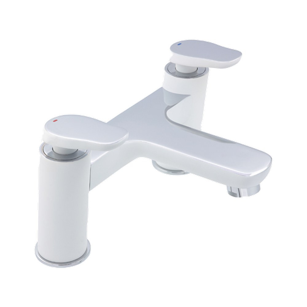 Pegler Gervasi White And Chrome Bath Filler