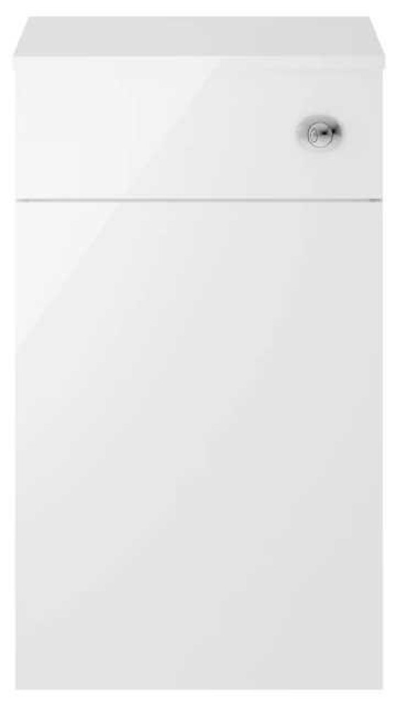 Premier Athena Back to Wall WC Toilet Unit - 500mm Wide - Gloss White