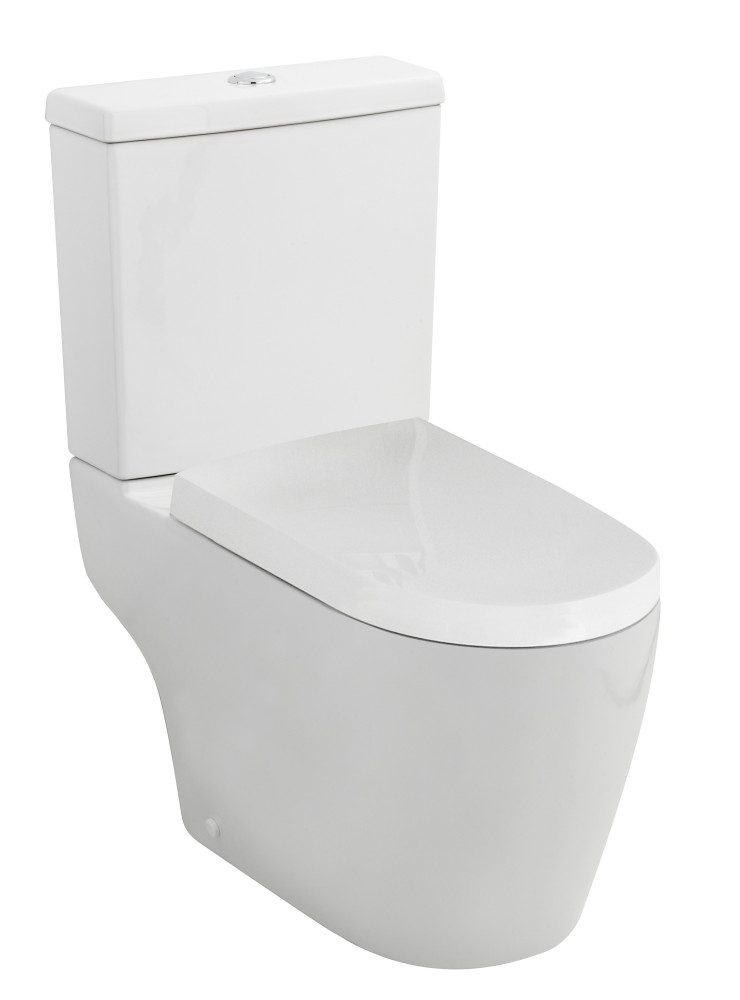 Provost Semi Flush to Wall Close Coupled Toilet & Cistern