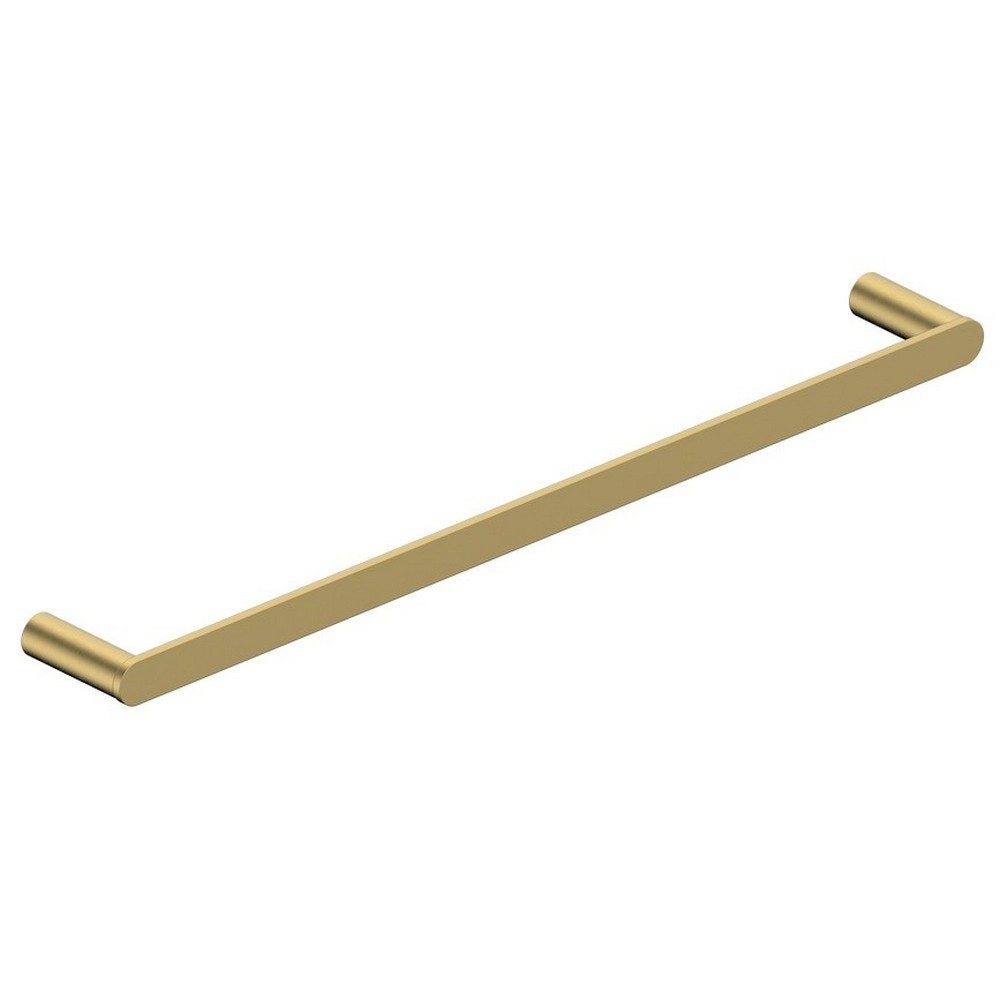 Rak-Petit Round Brushed Gold Towel Rail 600mm