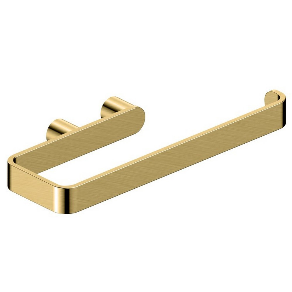Rak-Petit Round Brushed Gold Towel Ring