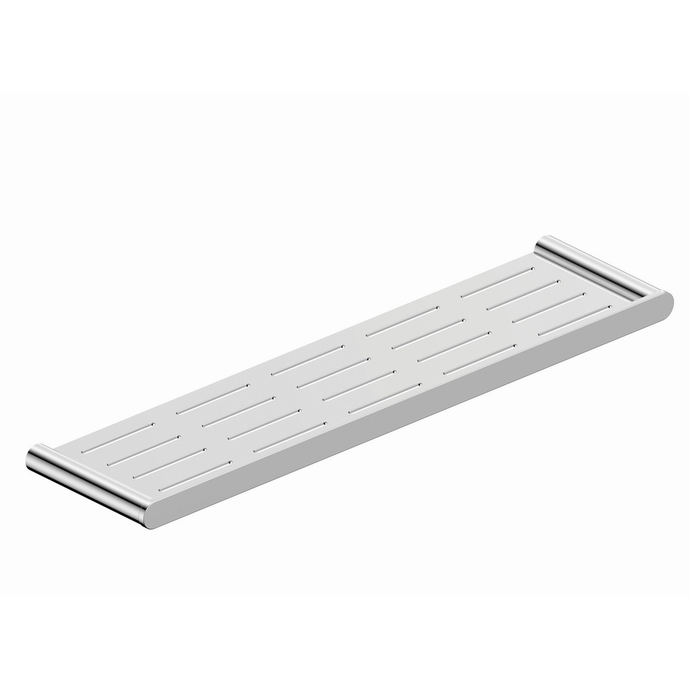 Rak-Petit Round Chrome Bathroom Shelf