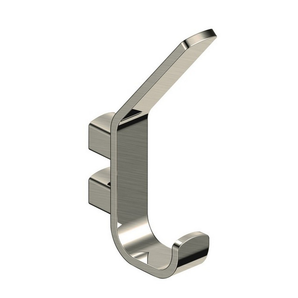 Rak-Petit Square Brushed Nickel Robe Hook (1)