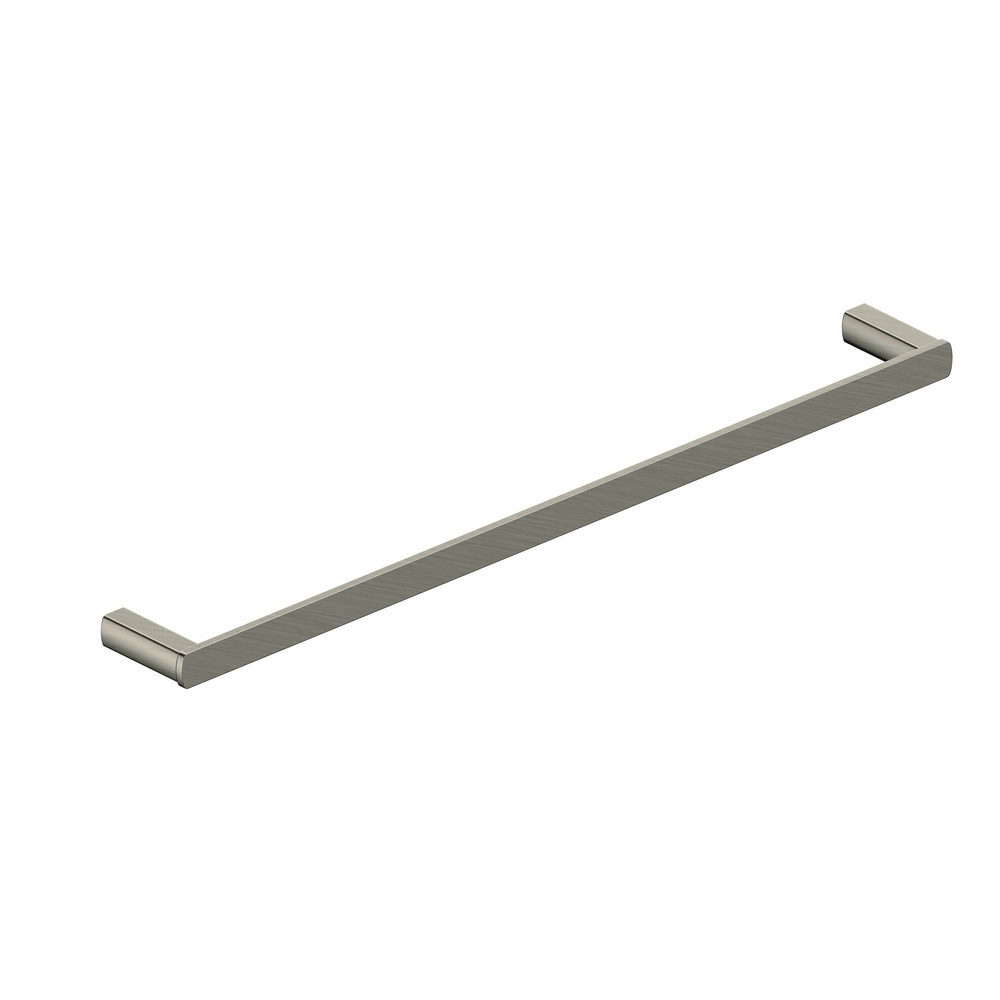 Rak-Petit Square Brushed Nickel Towel Rail 450mm