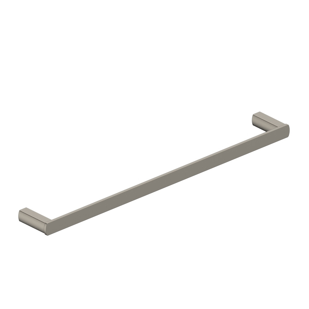 Rak-Petit Square Brushed Nickel Towel Rail 600mm