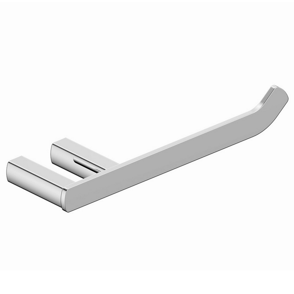 Rak-Petit Square Chrome 200mm Toilet Roll Holder (1)
