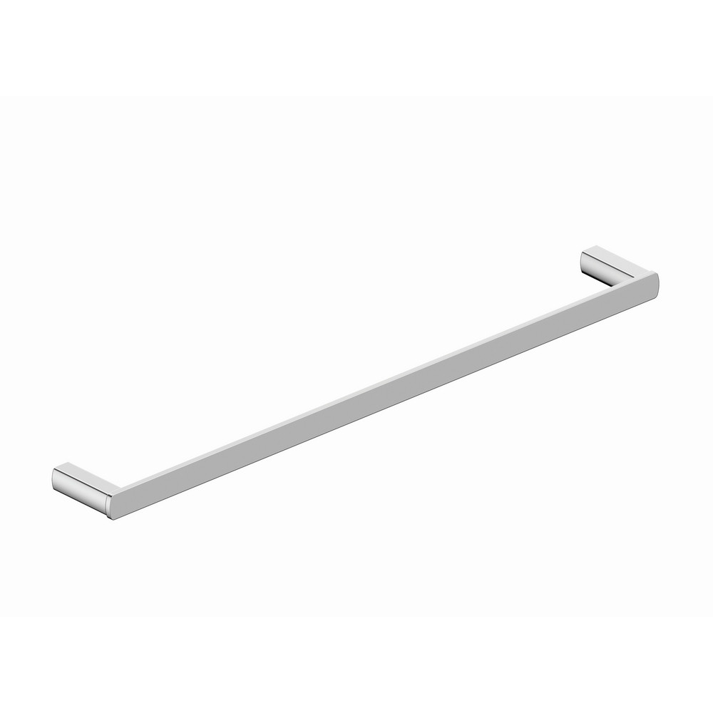 Rak-Petit Square Chrome Towel Rail 450mm