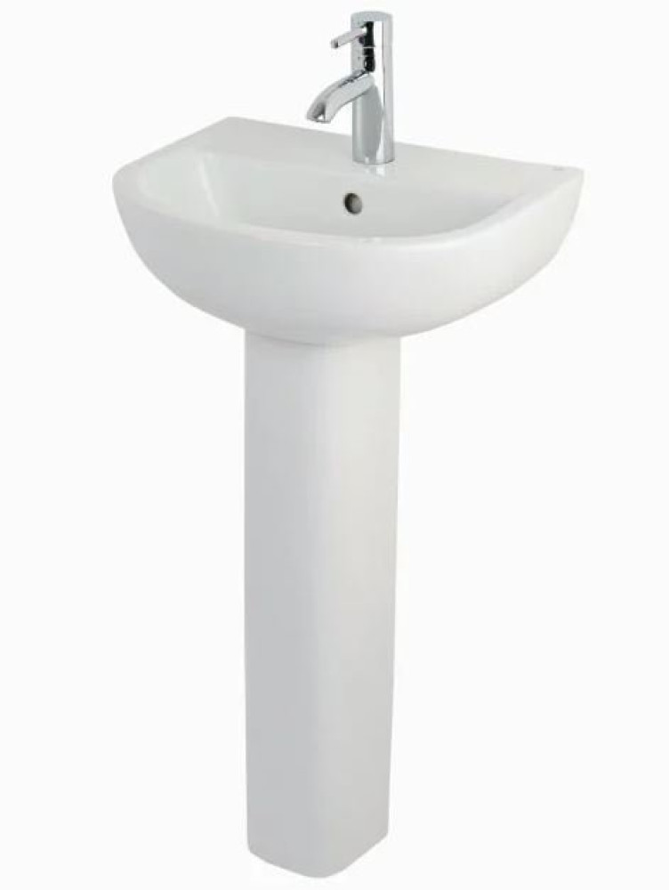 Rak Compact 450mm One Tap Hole Basin and Pedestal