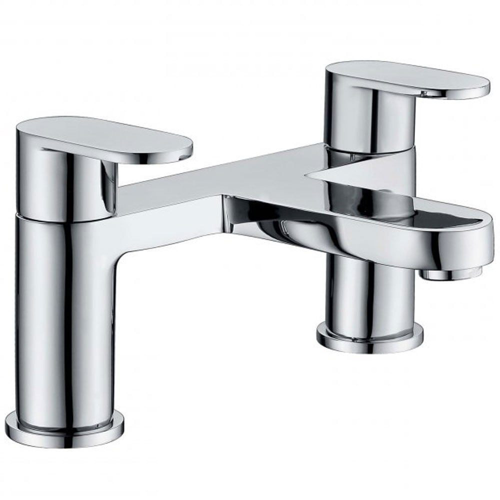 Rak Compact Rounded Chrome Bath Filler