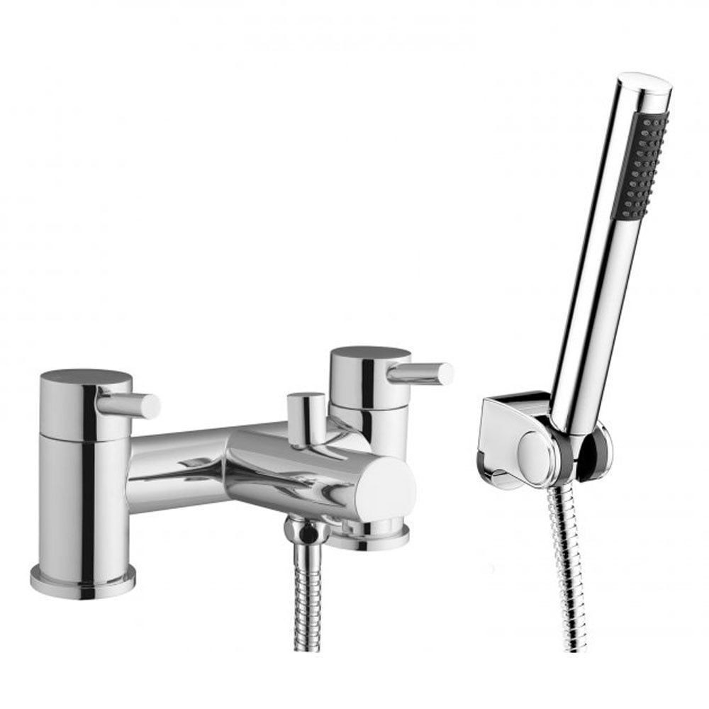 Rak Compact Rounded Chrome Bath Shower Mixer