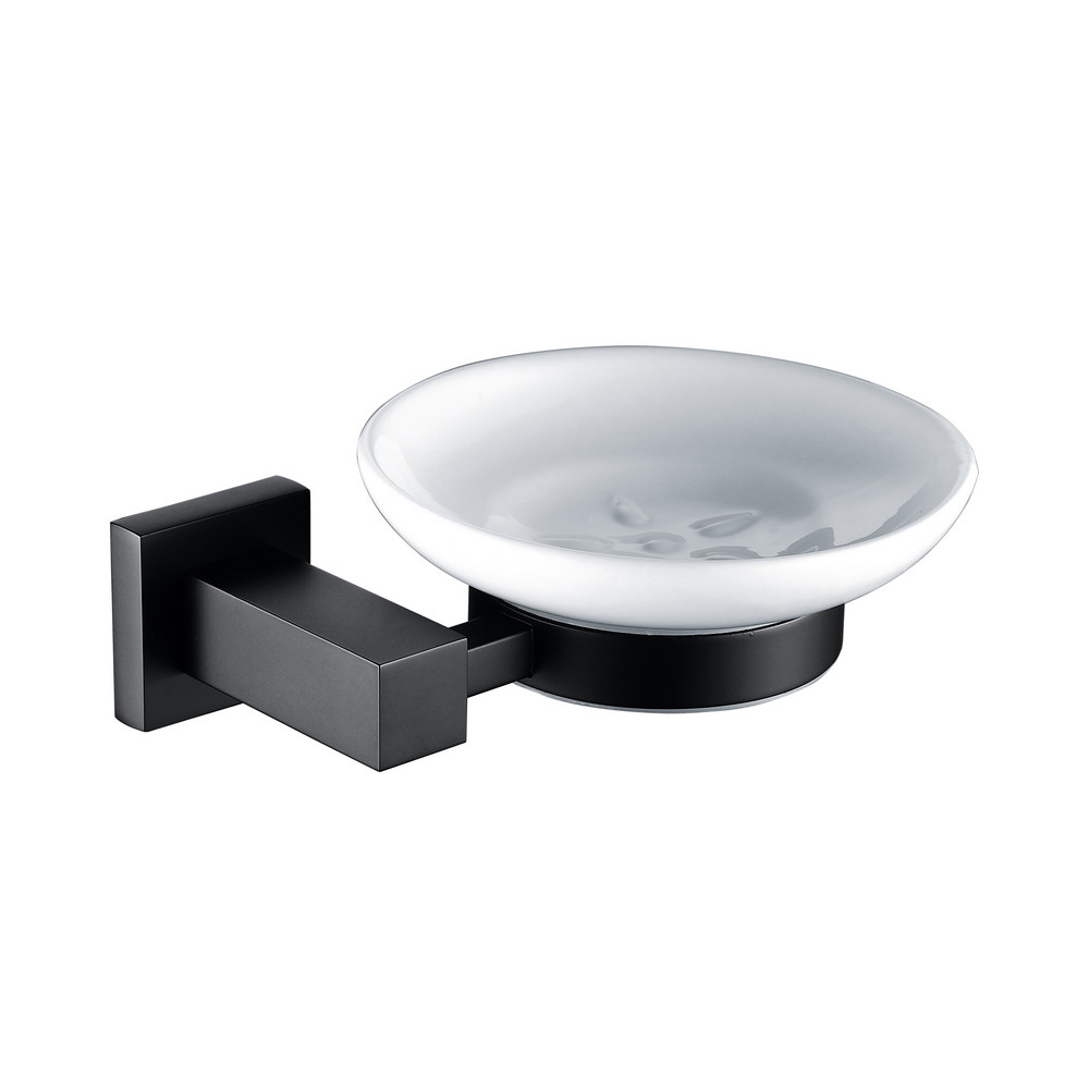 Rak Cubis Black Soap Dish (1)