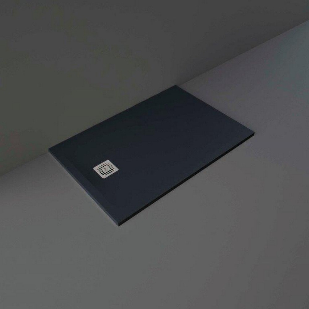 Rak Feeling 1200 x 900 Black Rectangular Shower Tray