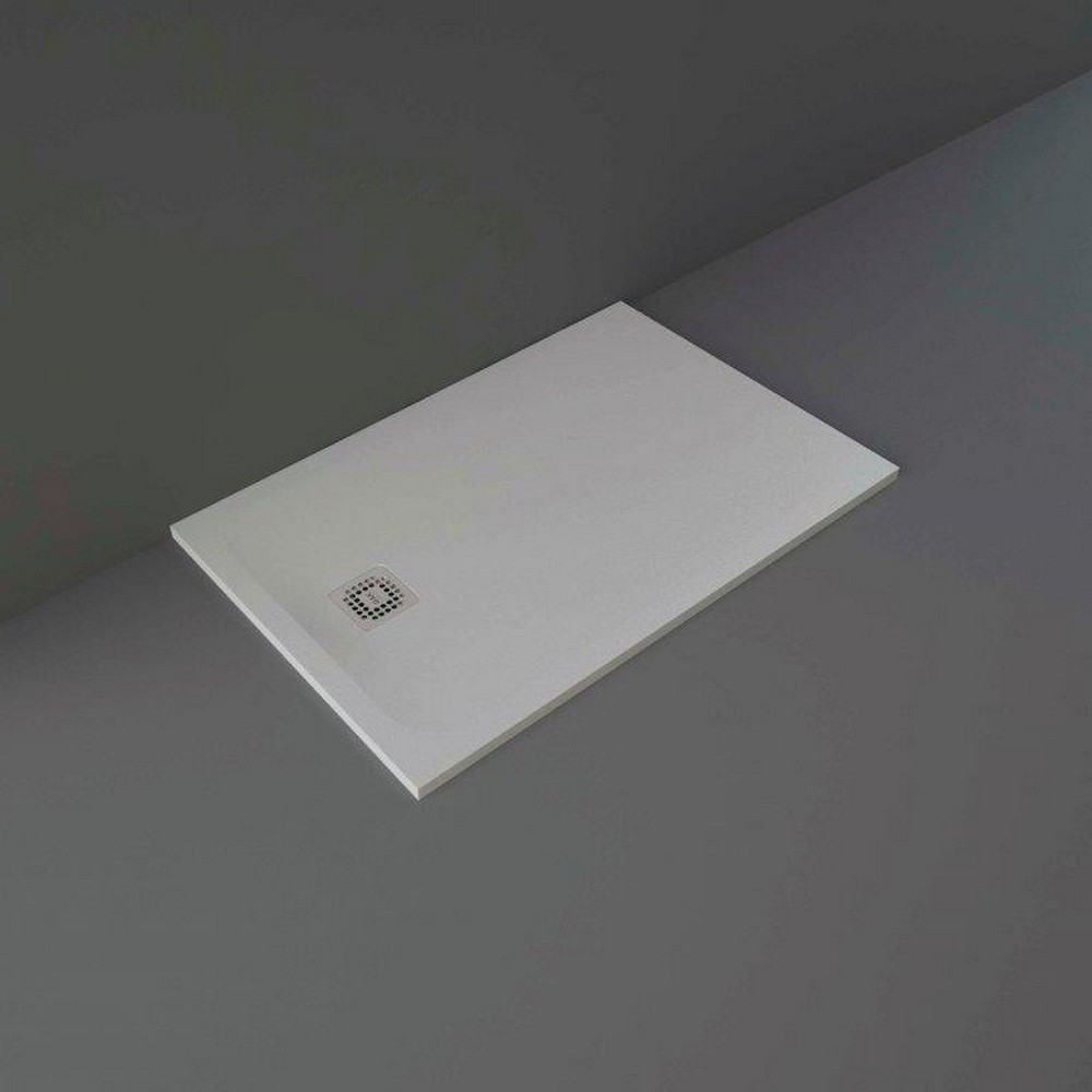 Rak Feeling 1400 x 900 Grey Rectangular Shower Tray