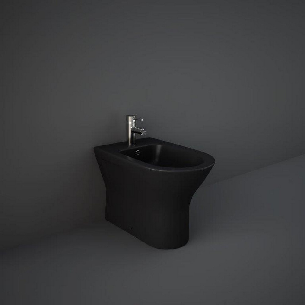 Rak Feeling Back to Wall Bidet in Black