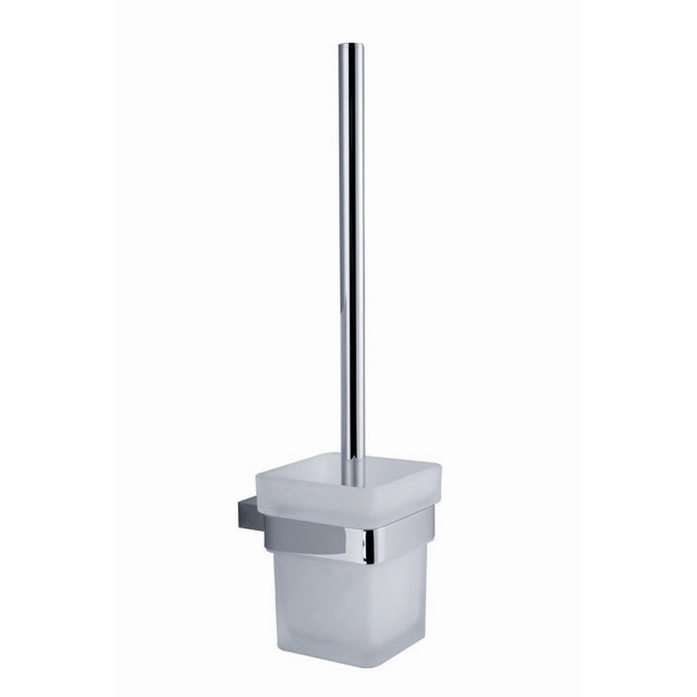 Rak Moon Chrome Toilet Brush and Holder (1)