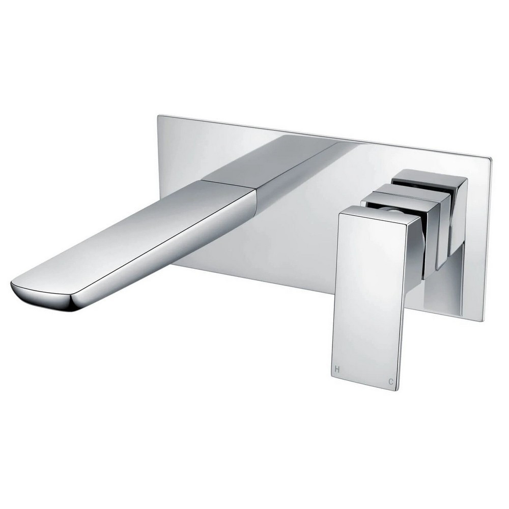 Rak Moon Chrome Wall Mounted Basin Mixer