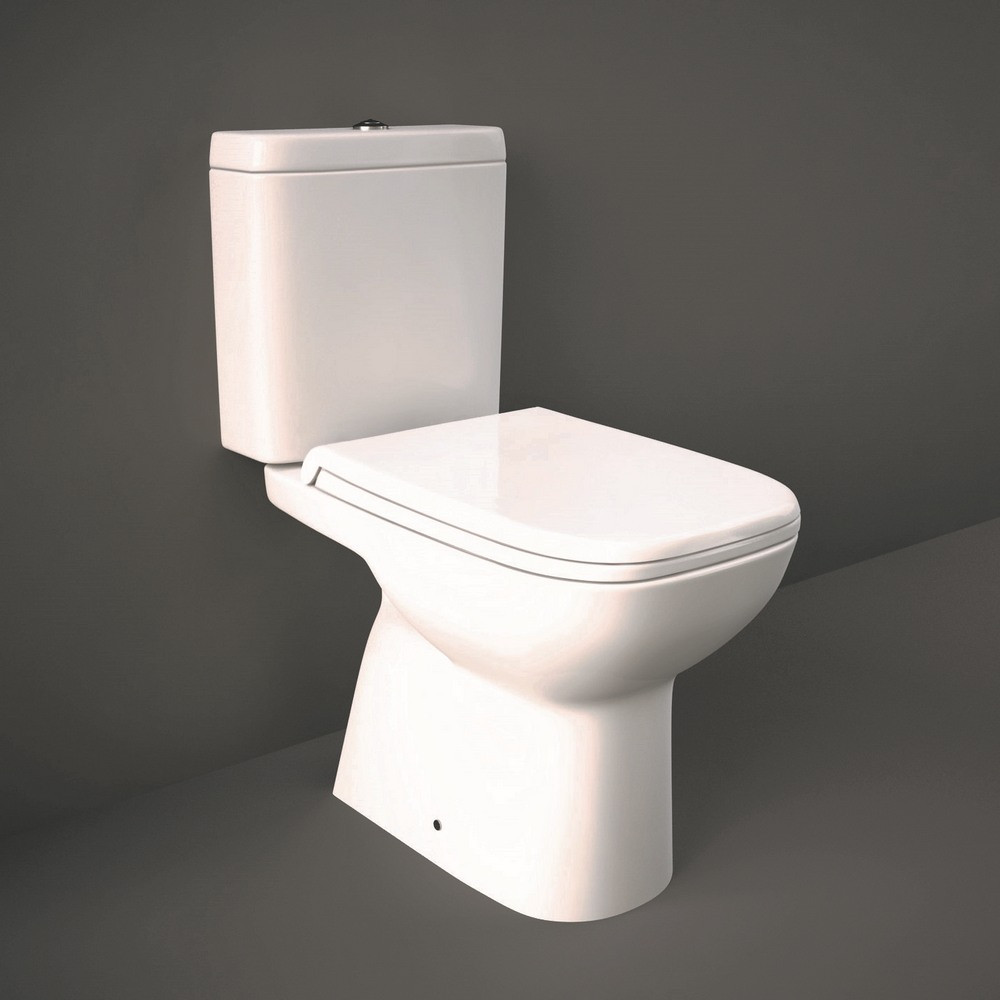 Rak Origin Close Coupled Open Back WC and Cistern