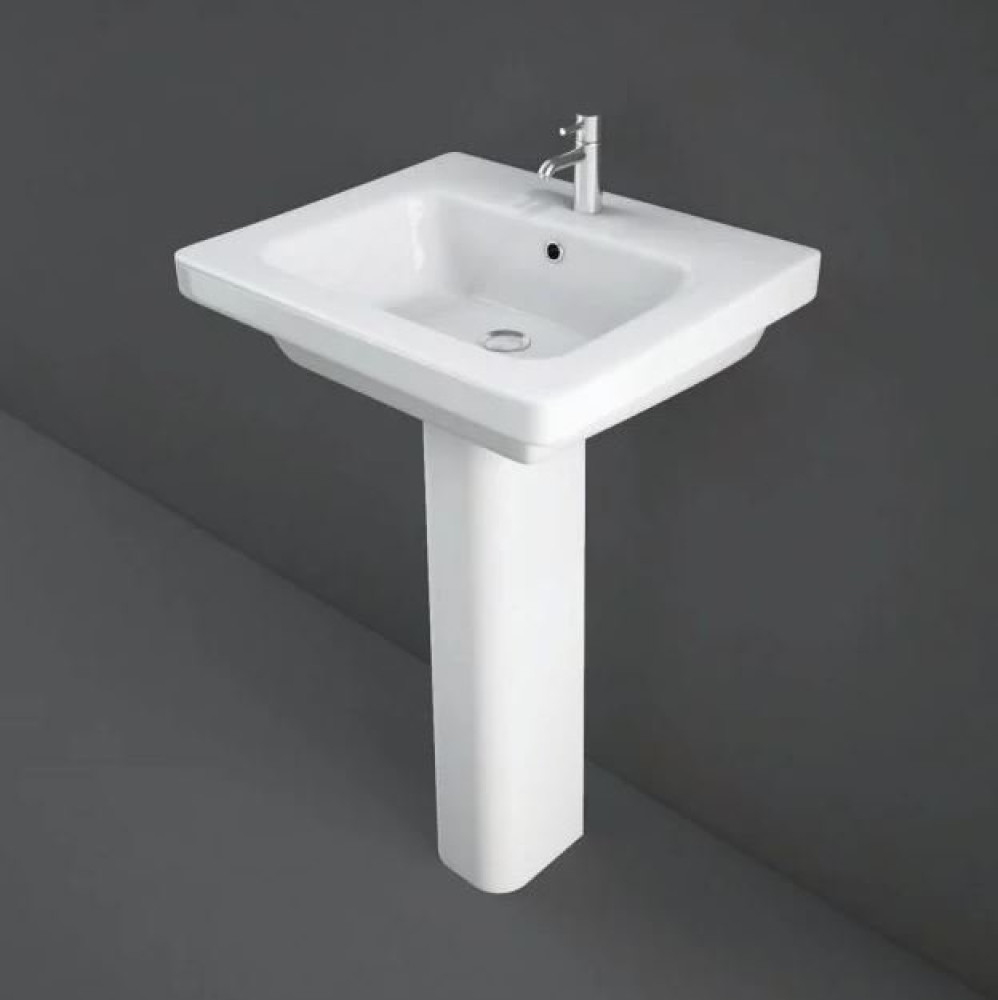 Rak Resort 550mm Basin and Full Pedestal