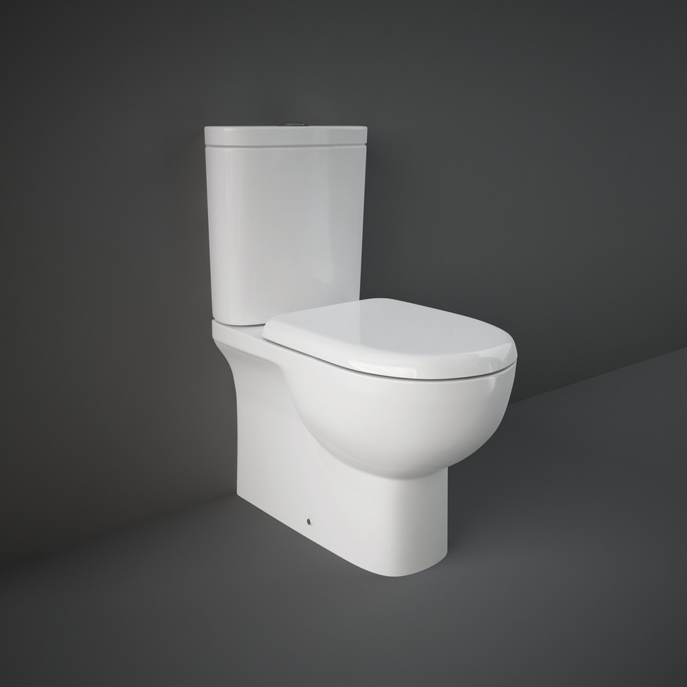 Rak Tonique Close Coupled WC Unit with Cistern and Closed Back