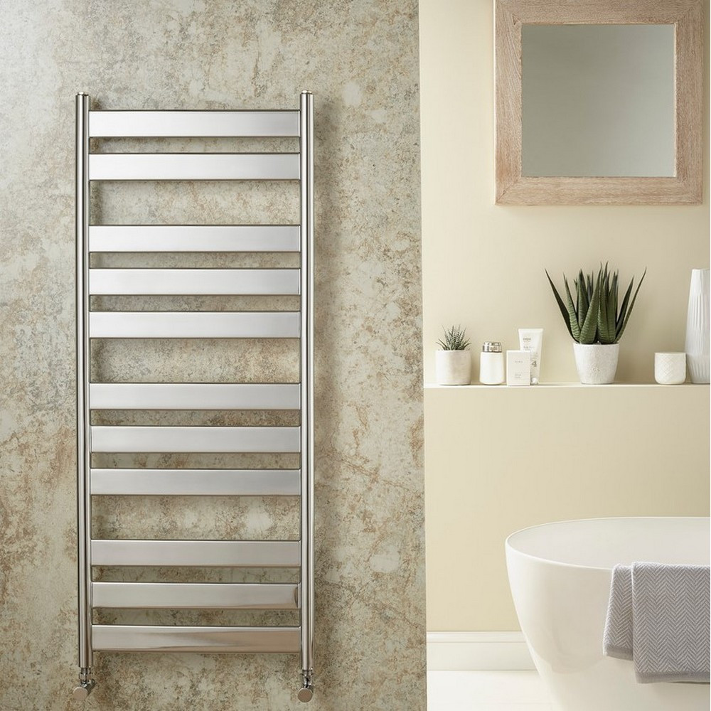 Vantara Form Chrome 1600 x 500mm Towel Radiator