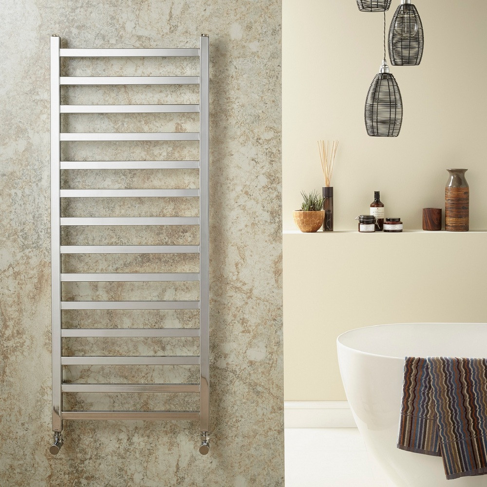 Vantara Cyrus Chrome 1000 x 500mm Towel Radiator