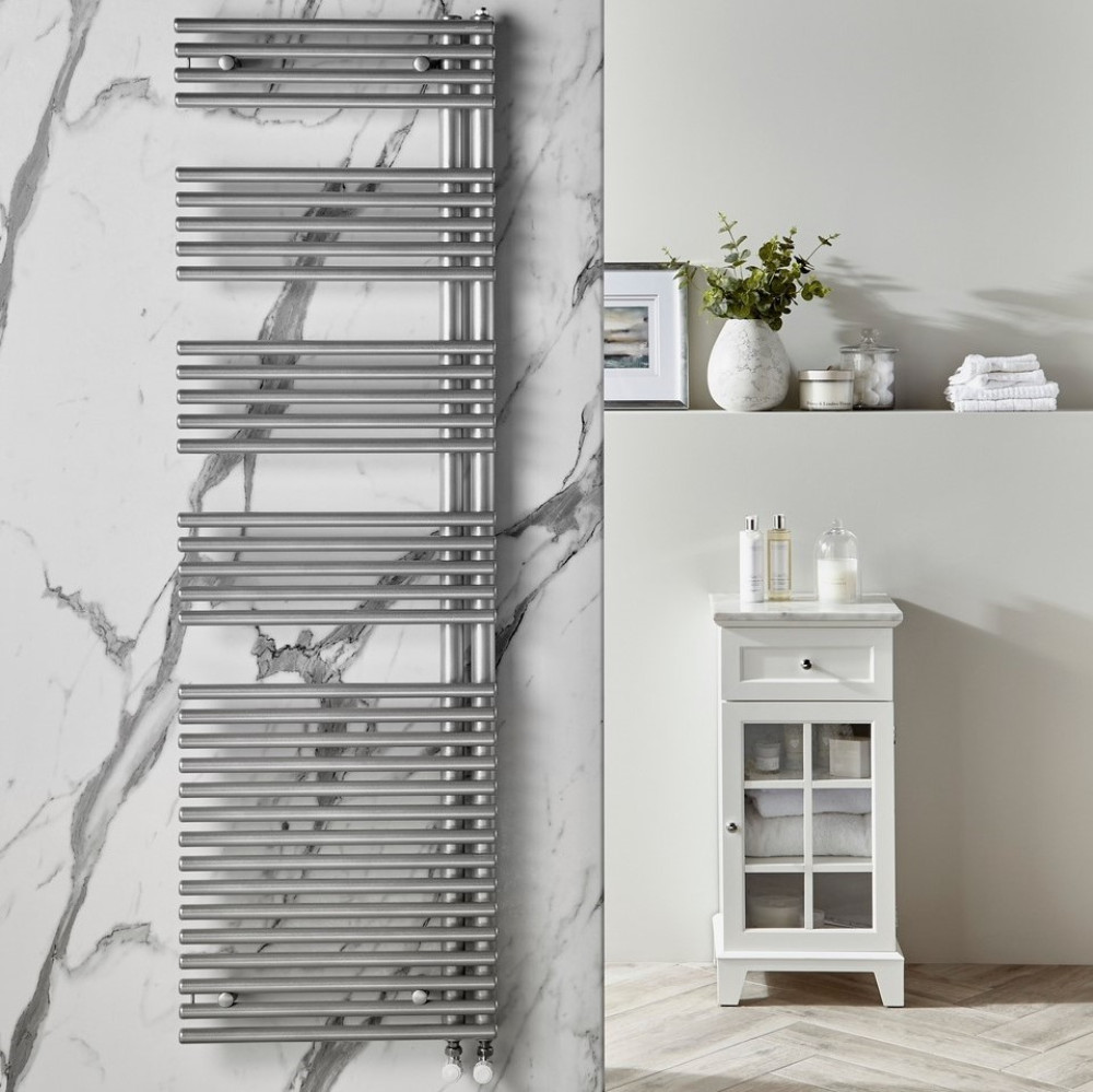 Vantara Sovereign Left Hand Titane 1681 x 596mm Towel Radiator