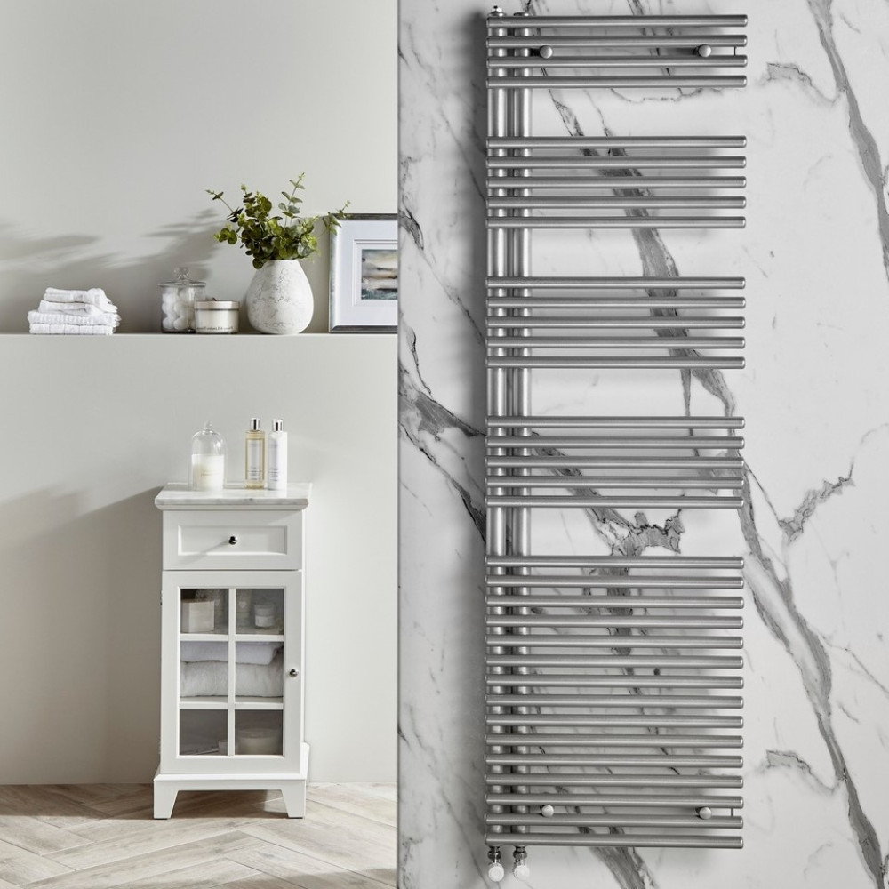 Vantara Sovereign Right Hand Titane 1681 x 596mm Towel Radiator