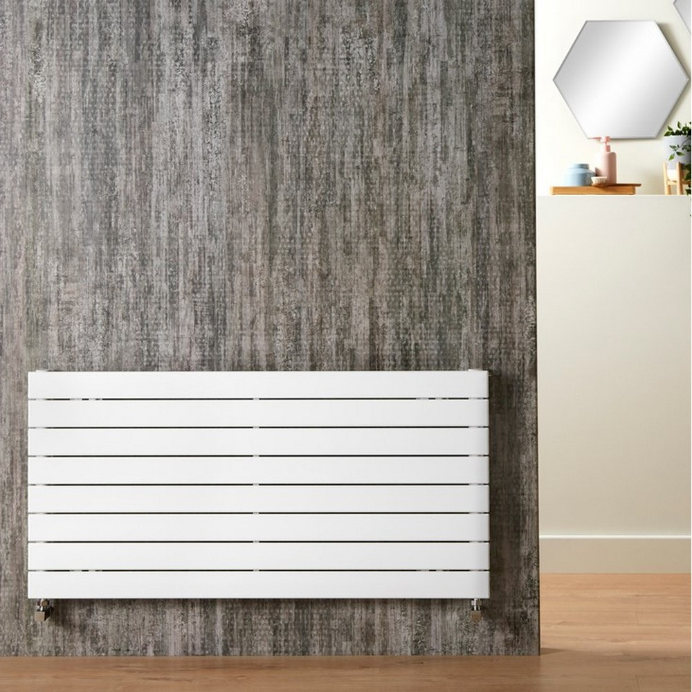 Vantara Meridian Horizontal 592 x 1200mm Towel Radiator Single Panel