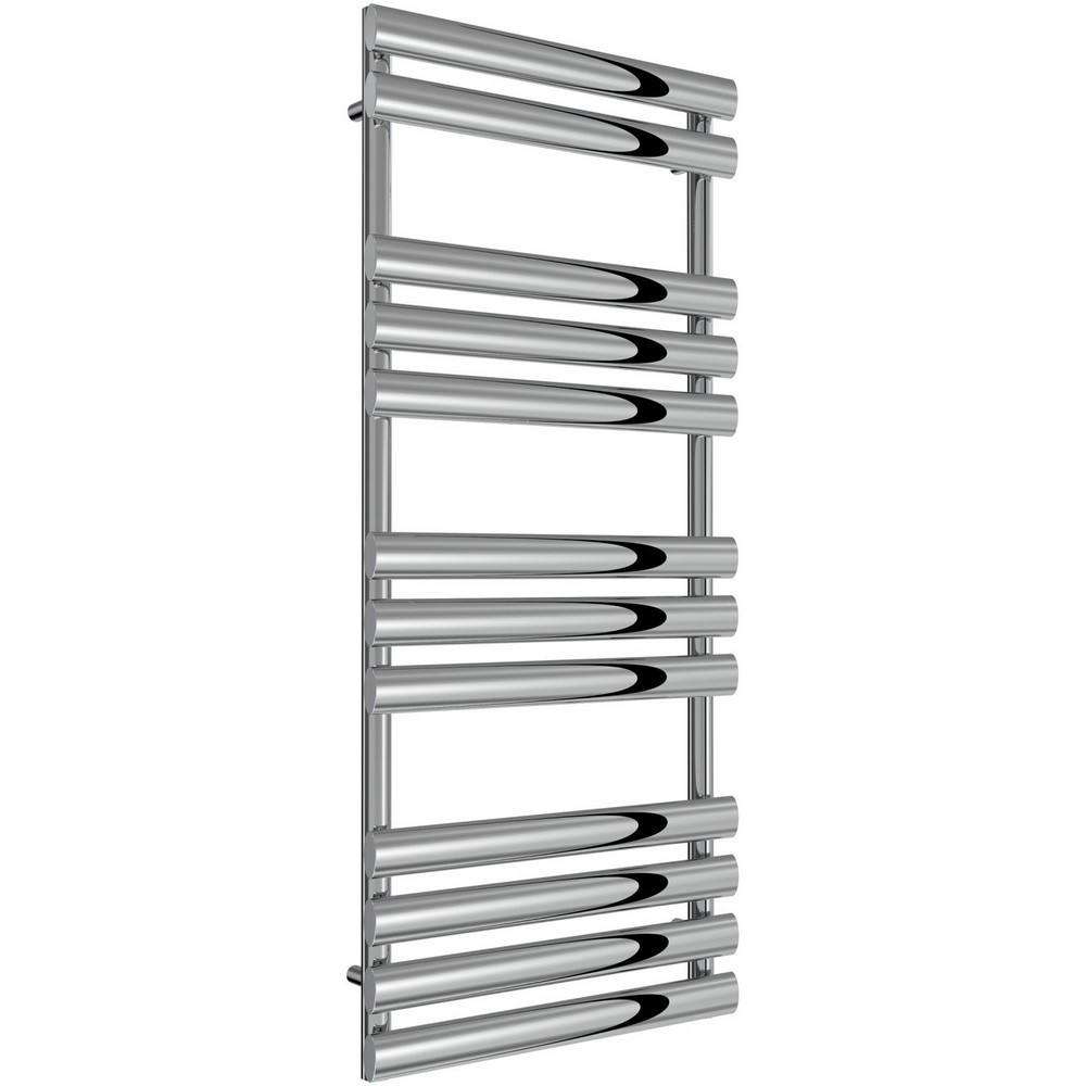 Reina Arbori Mild Steel Bathroom Radiator in Chrome 1130 x 500mm (1)