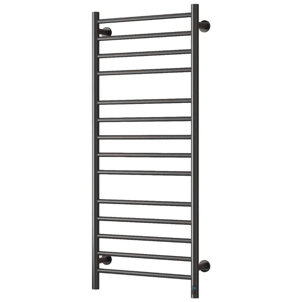 Reina Arnage Dry Electric 1200 x 500mm Gunmetal Heated Towel Rail