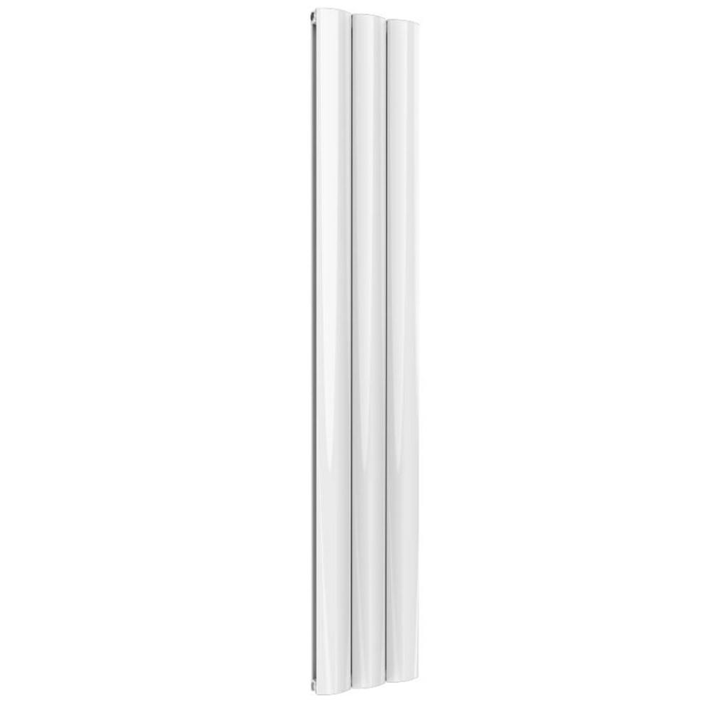 Reina Belva 1800 x 308mm Double Vertical White Aluminium Radiator