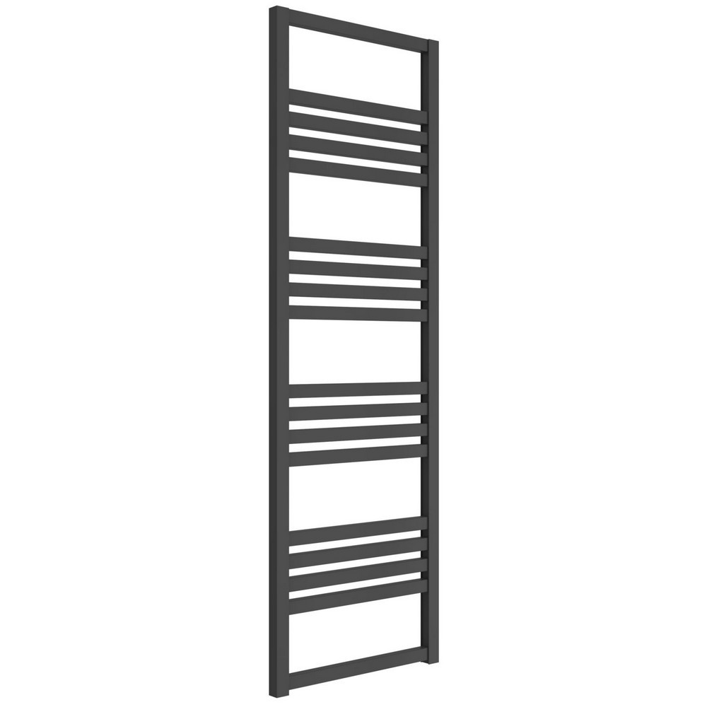 Reina Bolca 1530 x 485mm Anthracite Heated Towel Rail