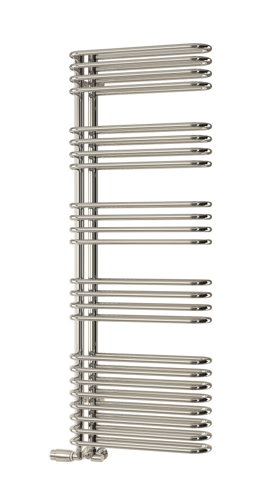 Reina Borgo Mild Steel Bathroom Radiator in Chrome 814 x 500 RNDBRG081050SC