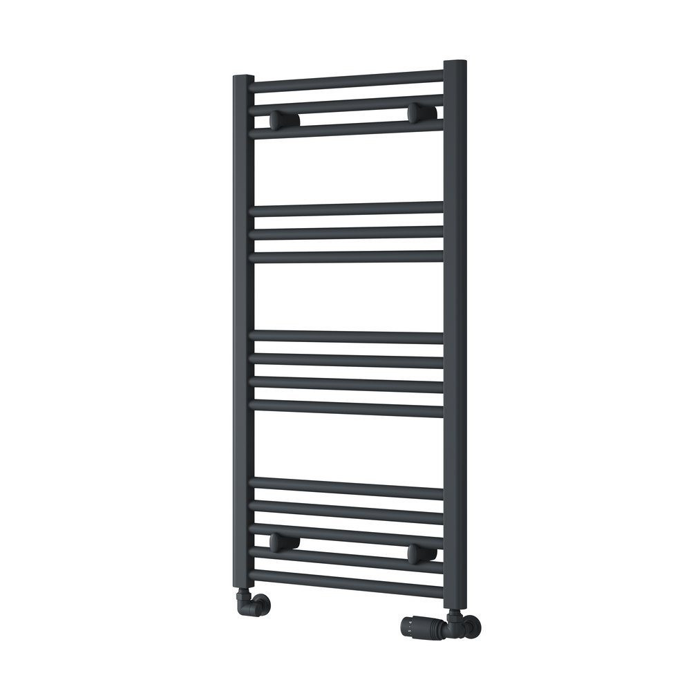 Reina Capo 1000 x 400mm Anthracite Flat Heated Towel Rail (1)