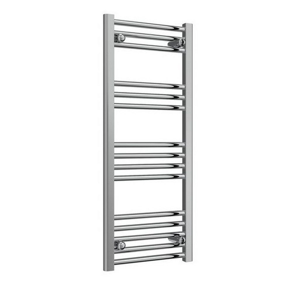 Reina Capo 1000 x 400mm Chrome Flat Heated Towel Rail